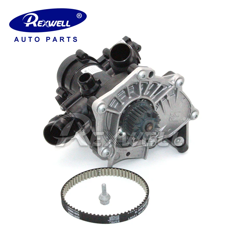 

REXWELL Auto Cooling Systems Spare Parts Premium OEM Original Engine Electrical Water Pump Assy Kit 538036010 for VW Golf Audi