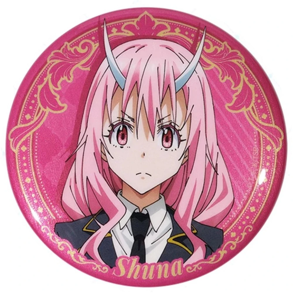 58 mm Anime That Time I Got Reincarnated as a Slime TTIGRAAS ‌   Benimaru Cosplay KOSTÜM Abzeichen Pin SPTE Weißblech Brosche ﻿   Requisite Gilf