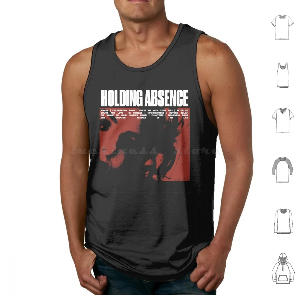 Holding Absence Classic Tank Tops Print Cotton Holding Absence Holding Absence Band Holding Absence Live This Is