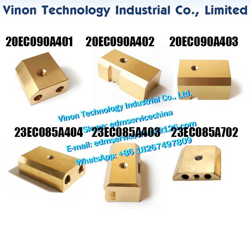 20EC090A401, 20EC090A402, 20EC090A403, 23EC085A404, 23EC085A403, 23EC085A702 EDM Energizing Block Energizing Pusher Block Makin