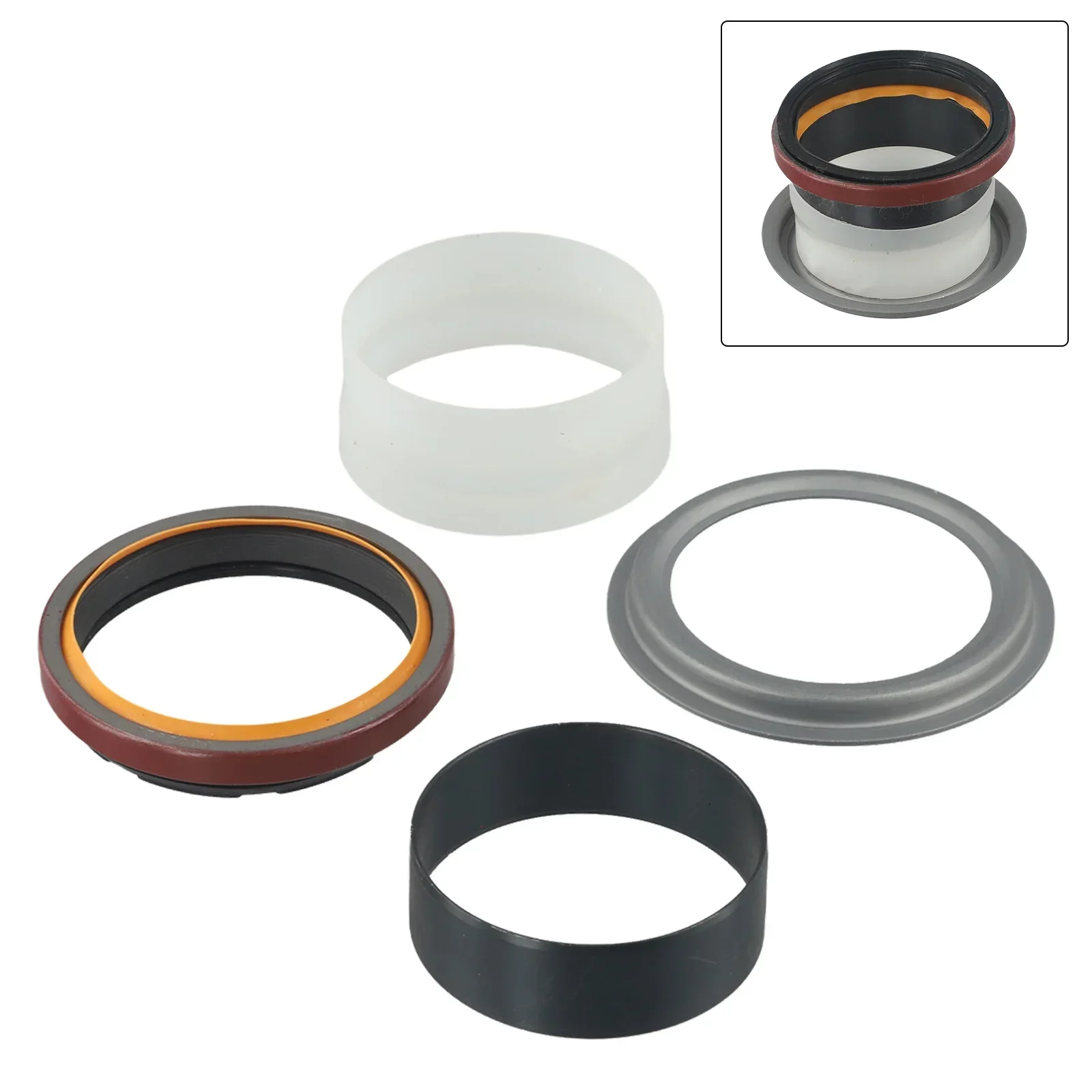 None Crankshaft Front Oil Seal Kit Crankshaft Oil Seal Carbon Steel Glue Crankshaft Front Oil Seal Kit Crankshaft Oil Seal