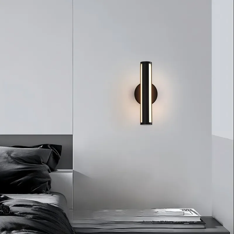 Modern Italian Designer Wall Lamp Light Luxury Artistic Bedside Lighting High End Eye Protection Living Room Entrance