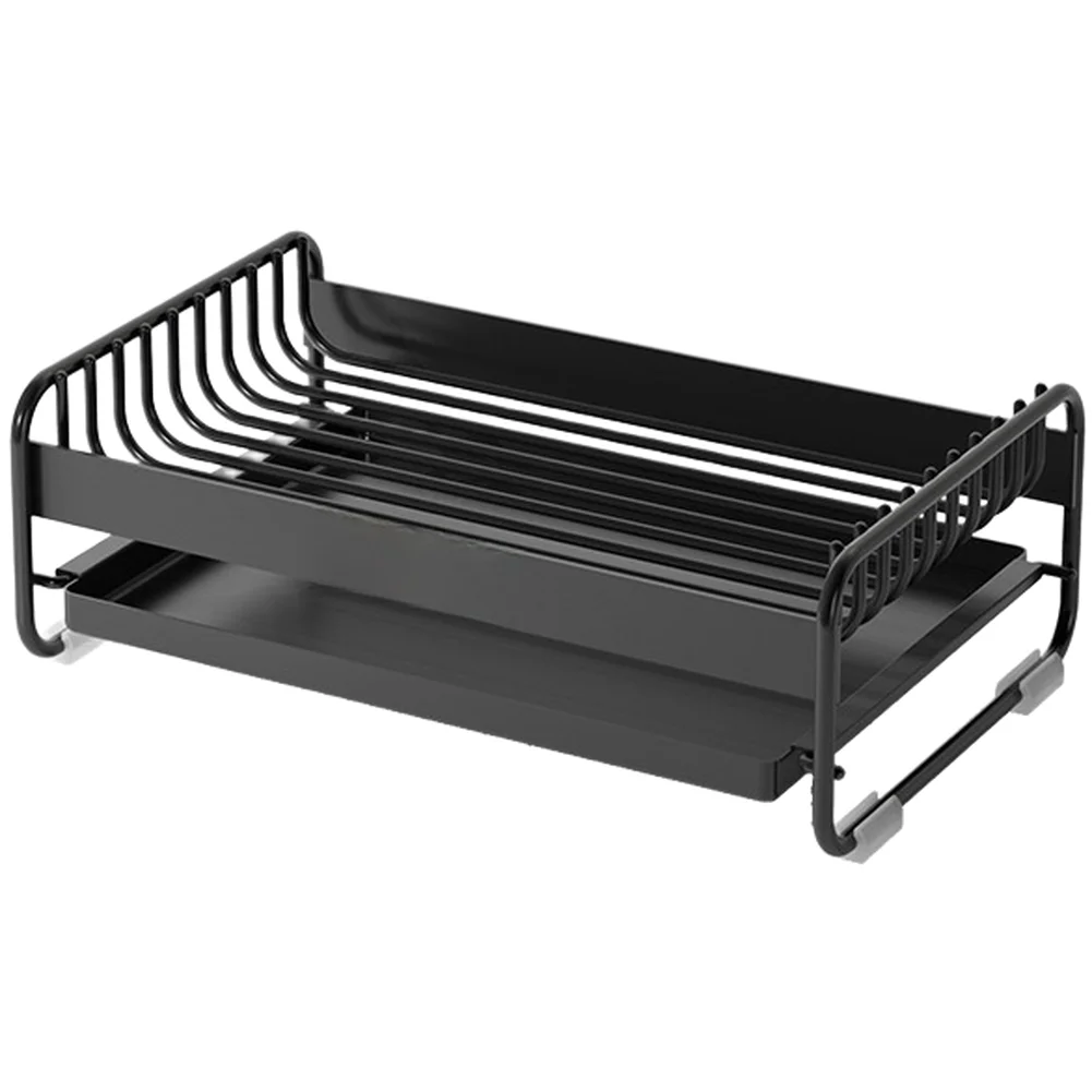 Stainless Steel Countertop Soap Holder with Drainable Tray and Non-Slip Silicone Pads to Prevent Movement or Scratching