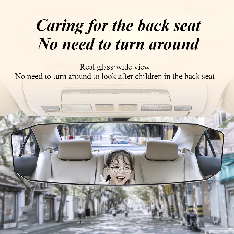 

Car Baby Mirrors Interior Rear View Mirror Car Rearview Mirror Wide Angle Rear View Mirror HD Wide Angle Convex Rearview Mirror