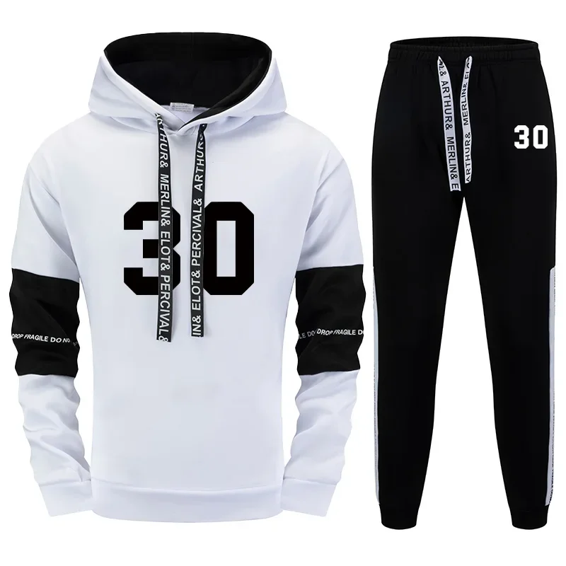 

Hot Sales Autumn Winter Outdoor New Casual Men's Tracksuit Hooded Daily Sports Single Sweatshirts And Sweatpants Comfort Quality