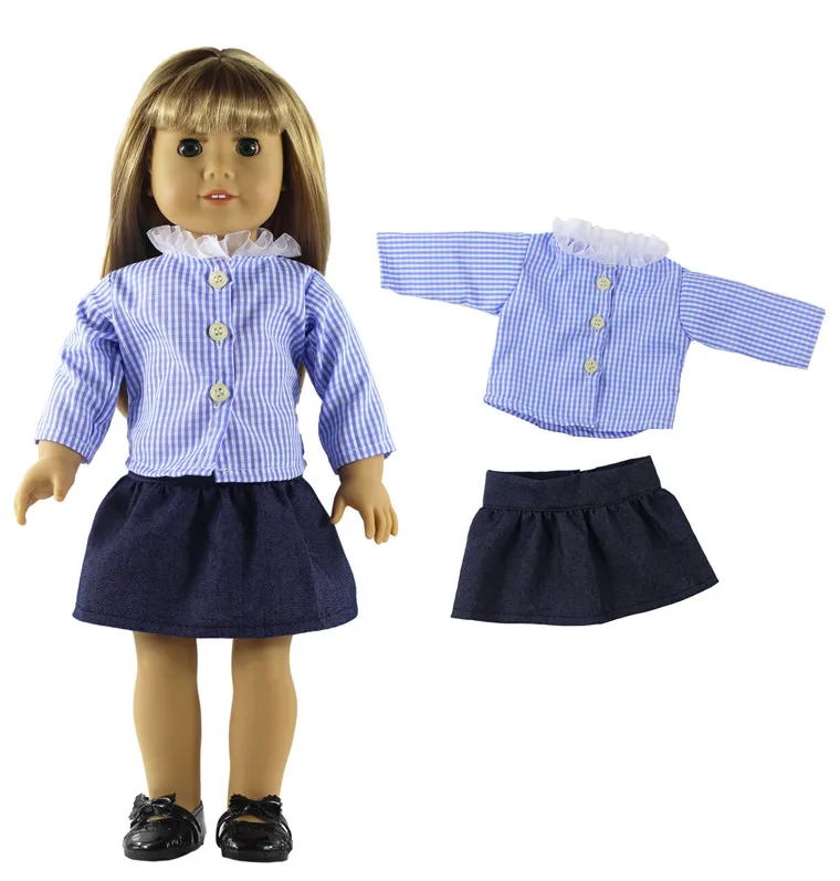 1 set schöne Freizeit kleidung Puppen kleidung für 18 Zoll amerikanische Puppe viele Stil für Wahl a90 – Detail 23