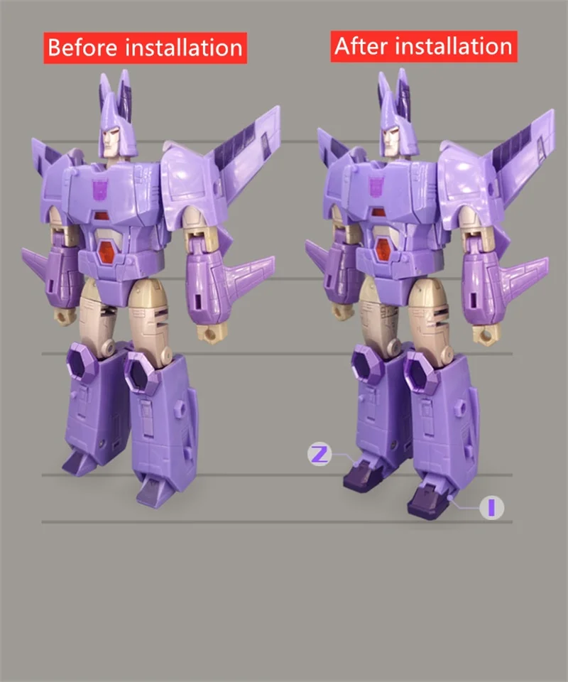 Imagem -02 - Estoque Kit de Atualização Peças Filler para Transformação Kingdom Generations Seleciona Cyclonus Action Figure Acessórios Novo em