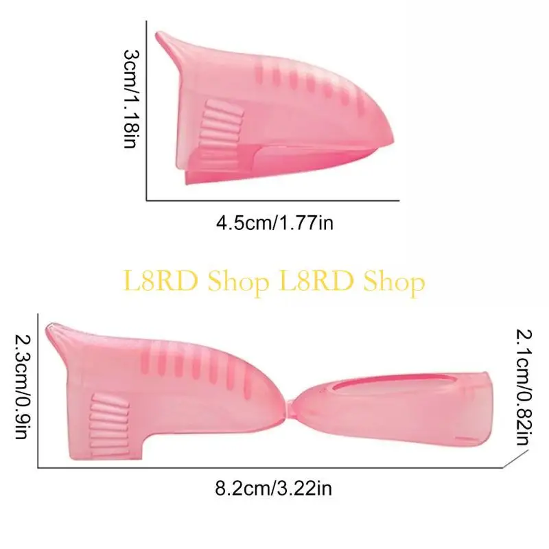 L8rd 5 PCS Nails Polish Removers Clips 세트 손톱 아트 젤 담금 클립 젤 담장 클립 손가락에 사용하기 쉬운