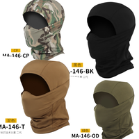 Wosport Tactical Headgear Silicone Mask Face Camouflage Cycling Sun Protection and Wind Protection Headgear