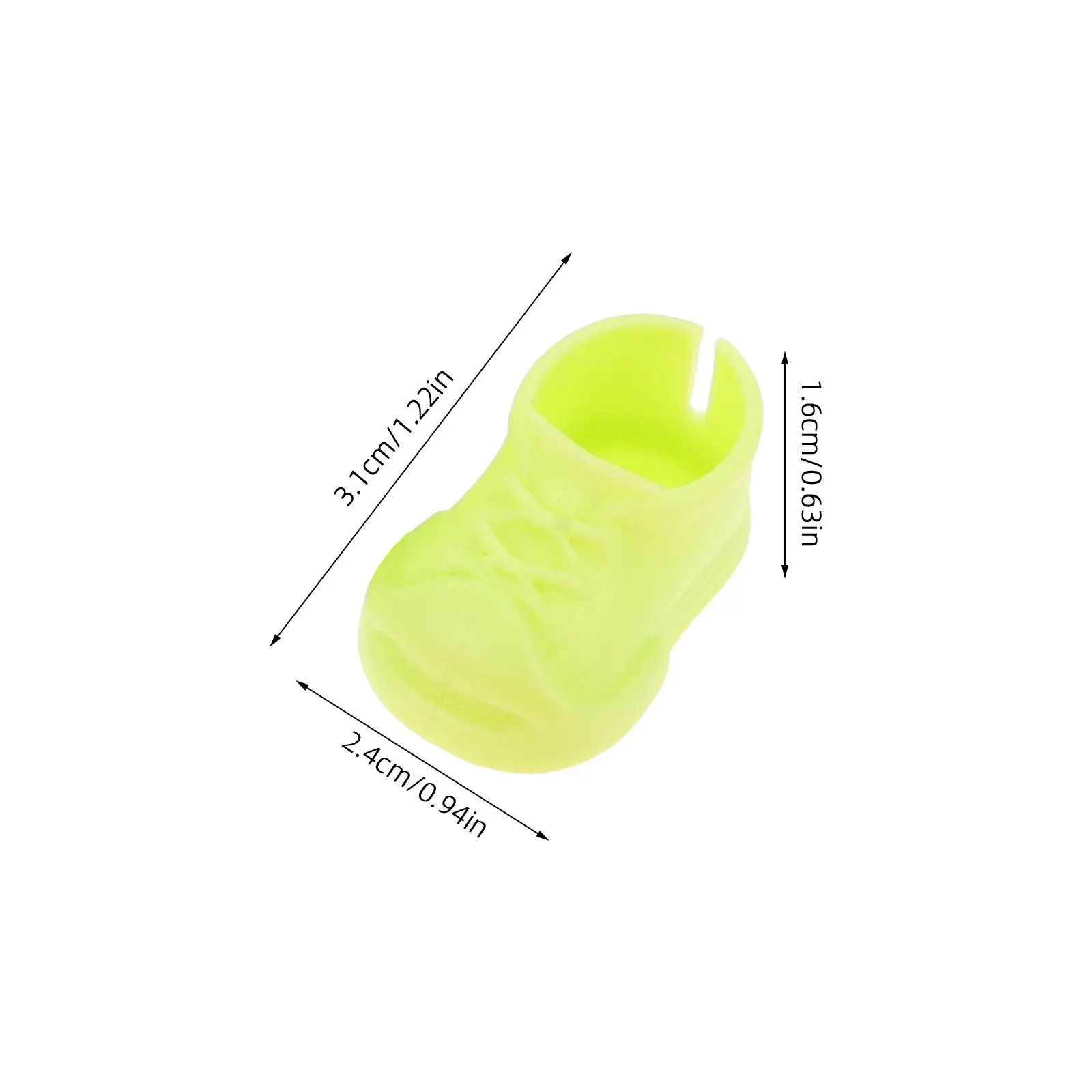 Zapatos en Miniatura de 17 cm/6.69 Pulgadas, Zapatillas Planas de Plástico para Casa de Muñecas, Accesorios de Juego, Zapatos Mini para BJD