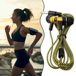 3.5mm In-Ear Wired Headphone 2 Basic Bass Box Stereo Earbuds Mobile Headphone Noise Cancelling Superb Bass Stereo Earphone
