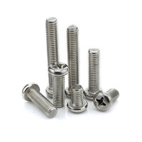 M0.8 M1 M1.2 M1.4 M1.6 M1.7 Stainless Steel Pan Head Phillips Screw Micro Machine Screws SS304