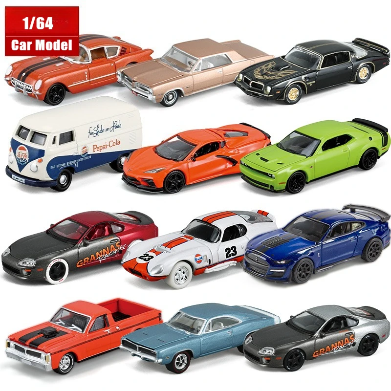 

Моделирование 1:64 City Mini Racing GT500 Supra Pontiac, модель спортивного автомобиля из сплава, металлическая миниатюрная серия, модель автомобиля, детская игрушка в подарок