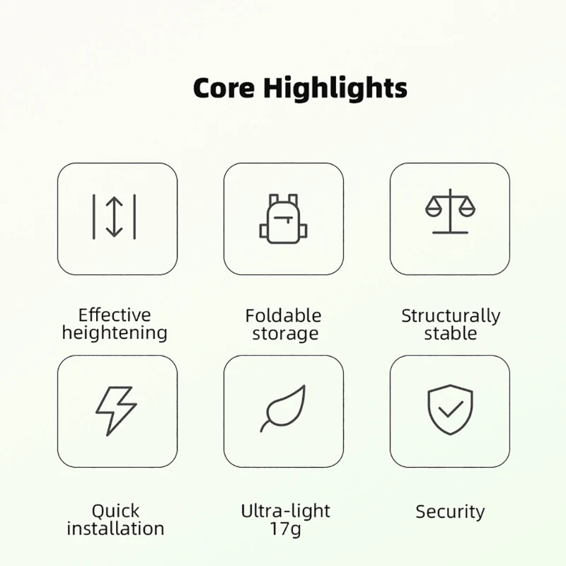 Mini protector soporte hélice para tren aterrizaje protector aviones Mini 4