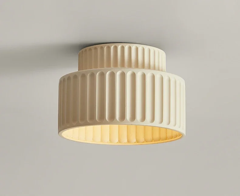 Nordic Surface Mounting Ceiling Light Resin Lamp For Bedroom Hallway Living Room