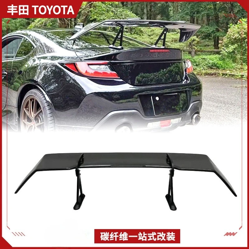 

Suitable For Toyota GR86 BRZ ZD8 Carbon Fiber Modification STI GT Large Tail, Rear Spoiler Fixed Wind Wing