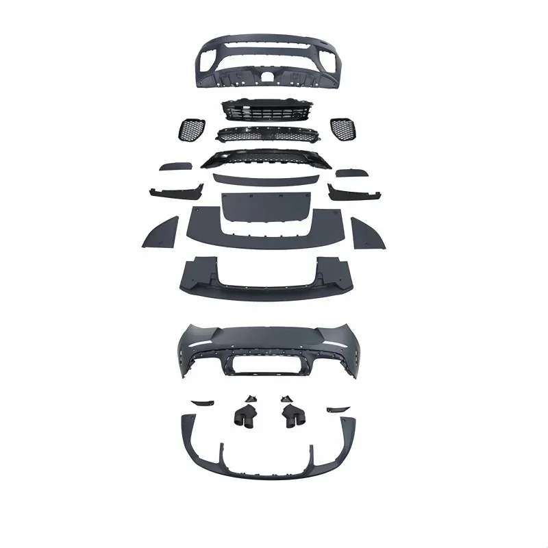 

Suitable Upgrade of Front and Rear Bumpers Grille and Tailpipe of SV Version of 23-25 Model Range Rover Sport