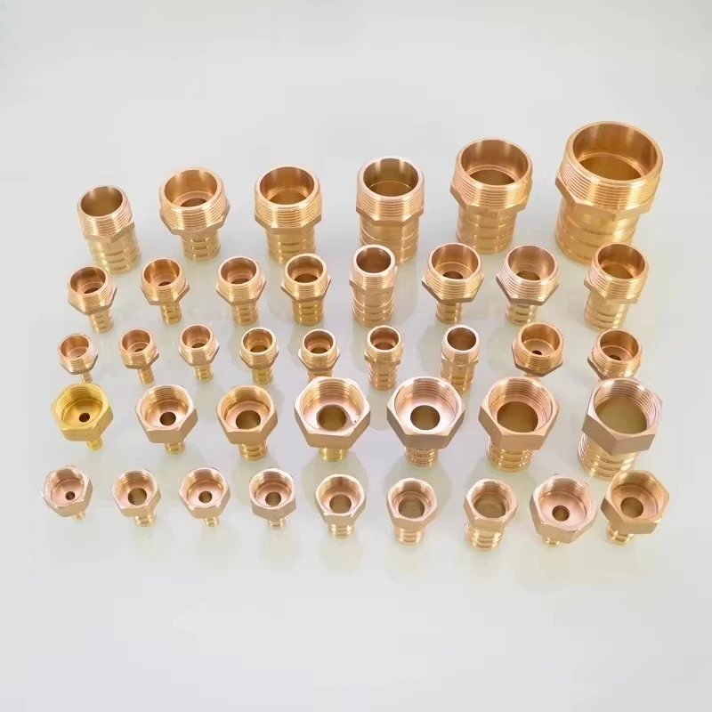 Tower head joint fire hose tower fitting 1/1.5/1.5/2 inch water hose rubber inner and outer copper green head