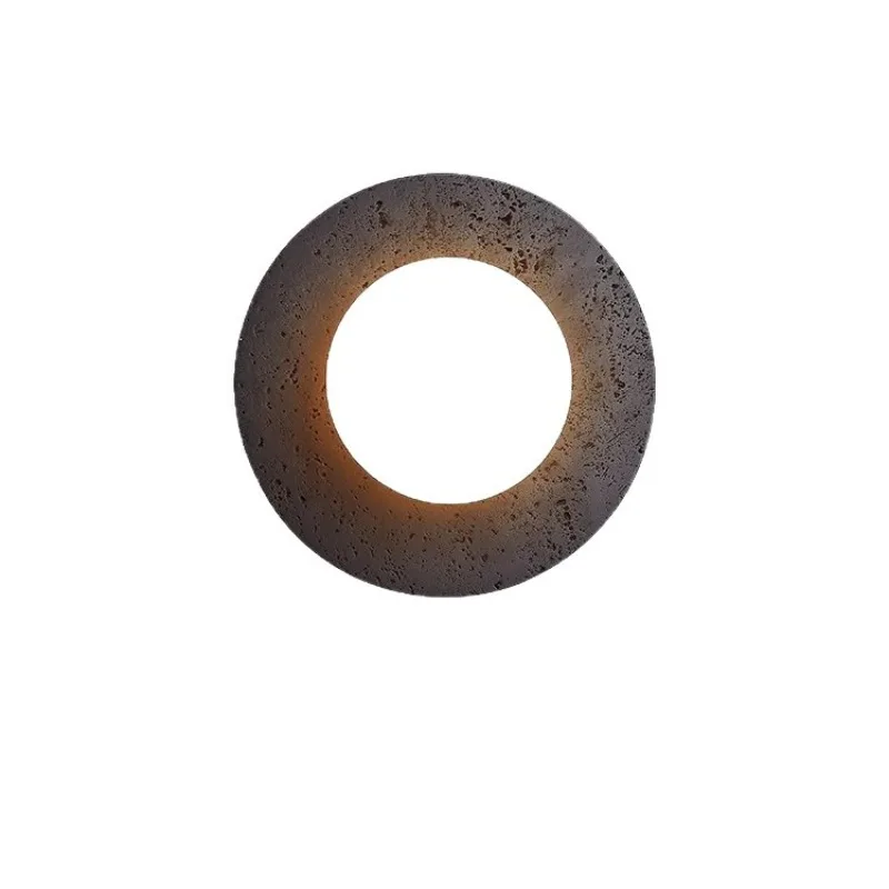 Black marble body with beautiful white textured glass shade, modern style dimmable