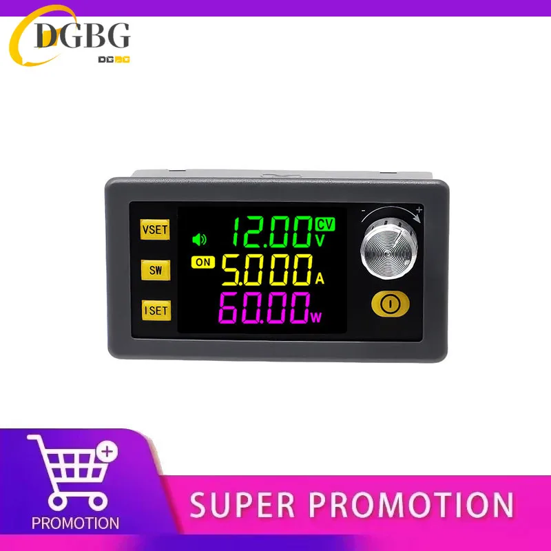 SK60  DC Buck Boost Converter CNC Adjustable Regulated Laboratory Power Supply Constant Voltage Current Solar Charge Module