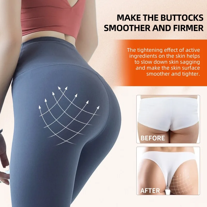 Buttock Firming Cream Moisturizing Lifting Hip Buttock เน้น S-Curve Body Slimming Buttock Cream ครีมนวดตัว