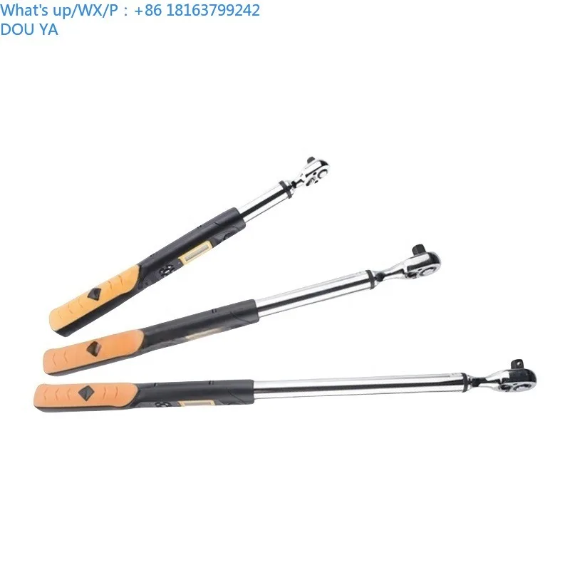 

3/8" 135Nm Adjustable High-precision ±2 Large Torque Wrench Industrial-grade Car Repair 1/2" 340Nm Quick Preset Torque Spanner