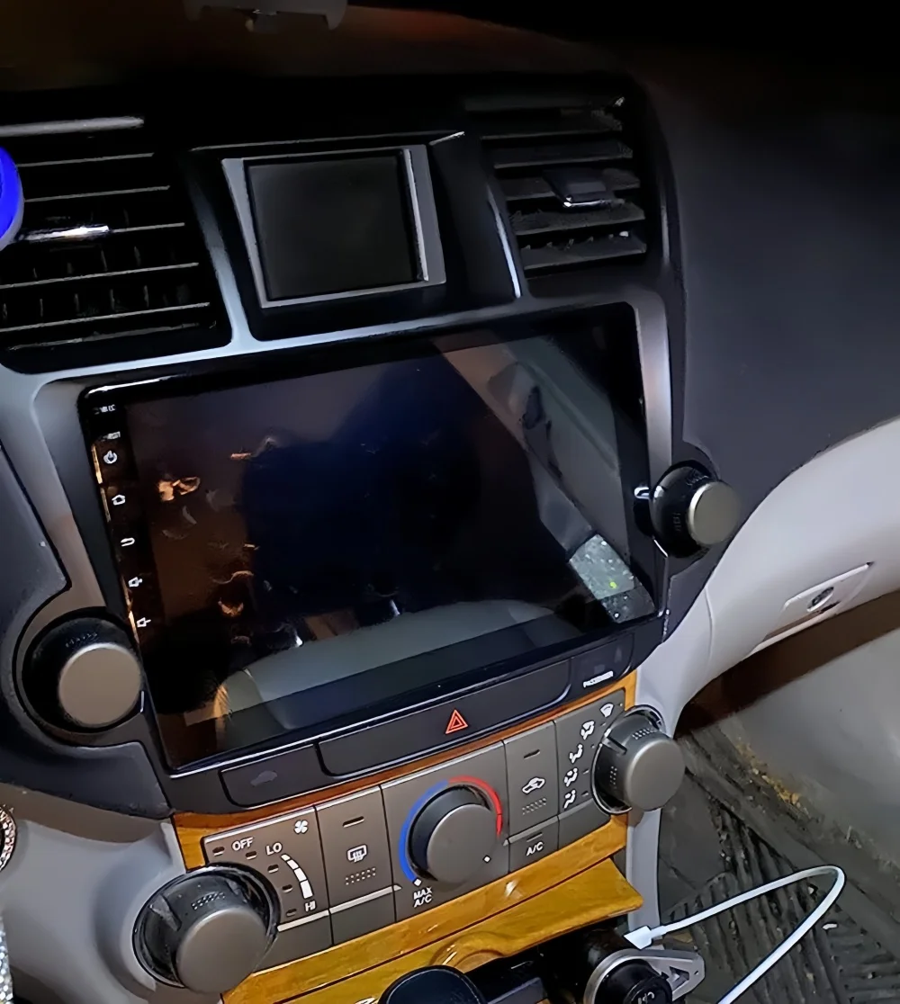 

8G Ram Android 14 2Din Car Radio Stereo DVD Cassette GPS Navigation Monitor For Toyota Highlander 2008 2010 2012 Carplay 4G Sim