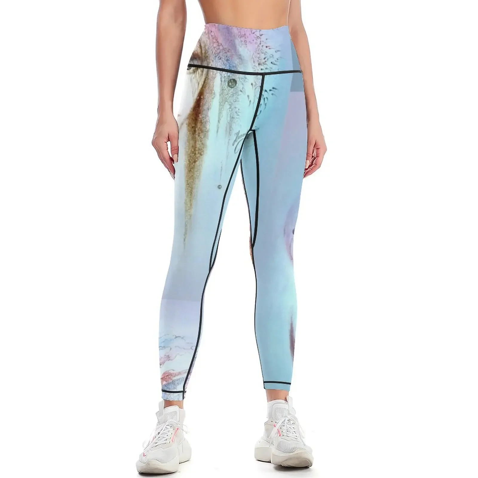 

The Queen of Planets Leggings Fitness's gym clothes for physical leggins push up woman Sports pants for Womens Leggings