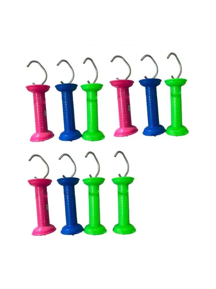 10x poignées de porte de clôture électrique, pièce de rechange d'isolateurs, poignées de porte isolées pour l'élevage