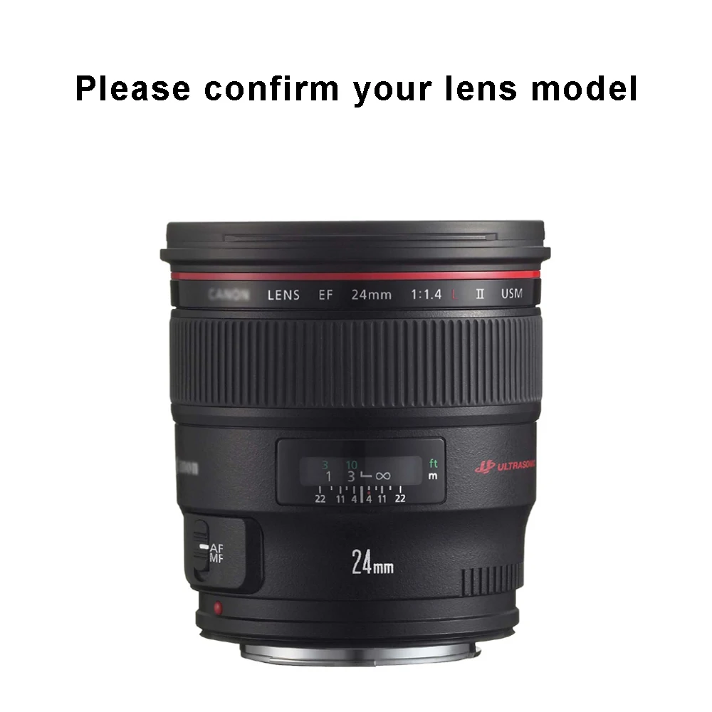 แหวนยางสำหรับจับเลนส์โฟกัสสำหรับ Canon EF 24มม. F/1.4L II USM ชิ้นส่วนซ่อมอุปกรณ์เสริมกล้อง