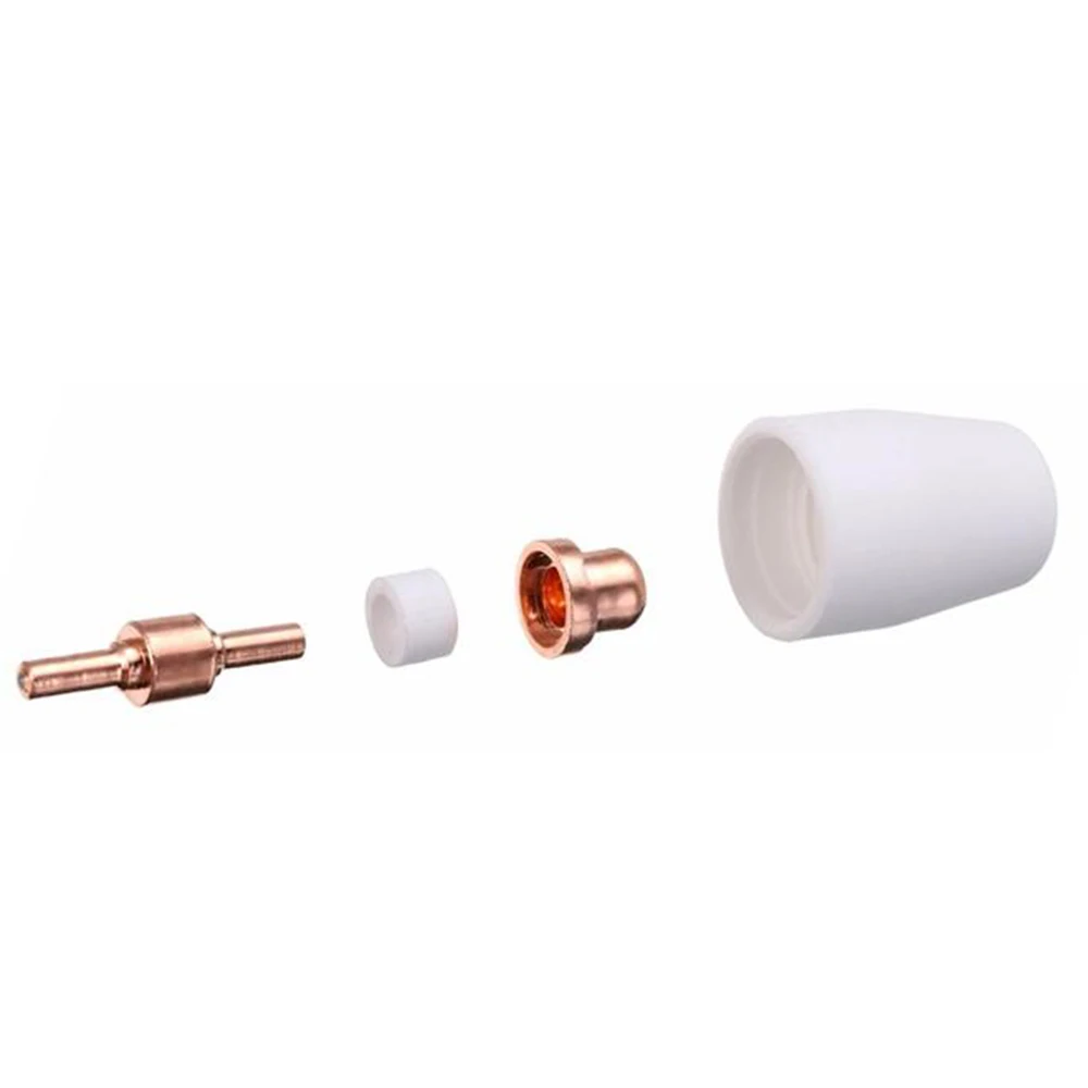Cutting for torch Accessory Bundle for 40 PT31 for plasma System with 5 Each Nozzle Electrode Swirl Ring and Retaining Cap