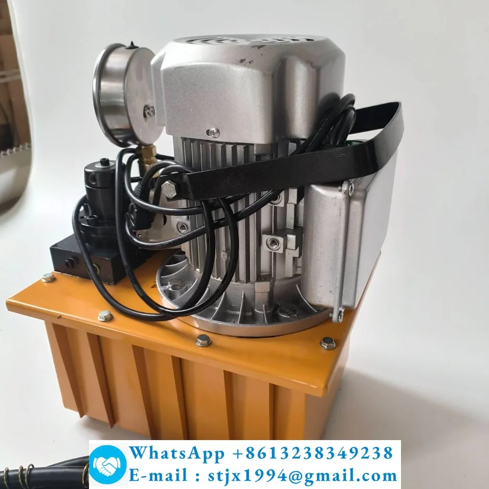 Electric high pressure hydraulic pump station 220V voltage 0.75KW