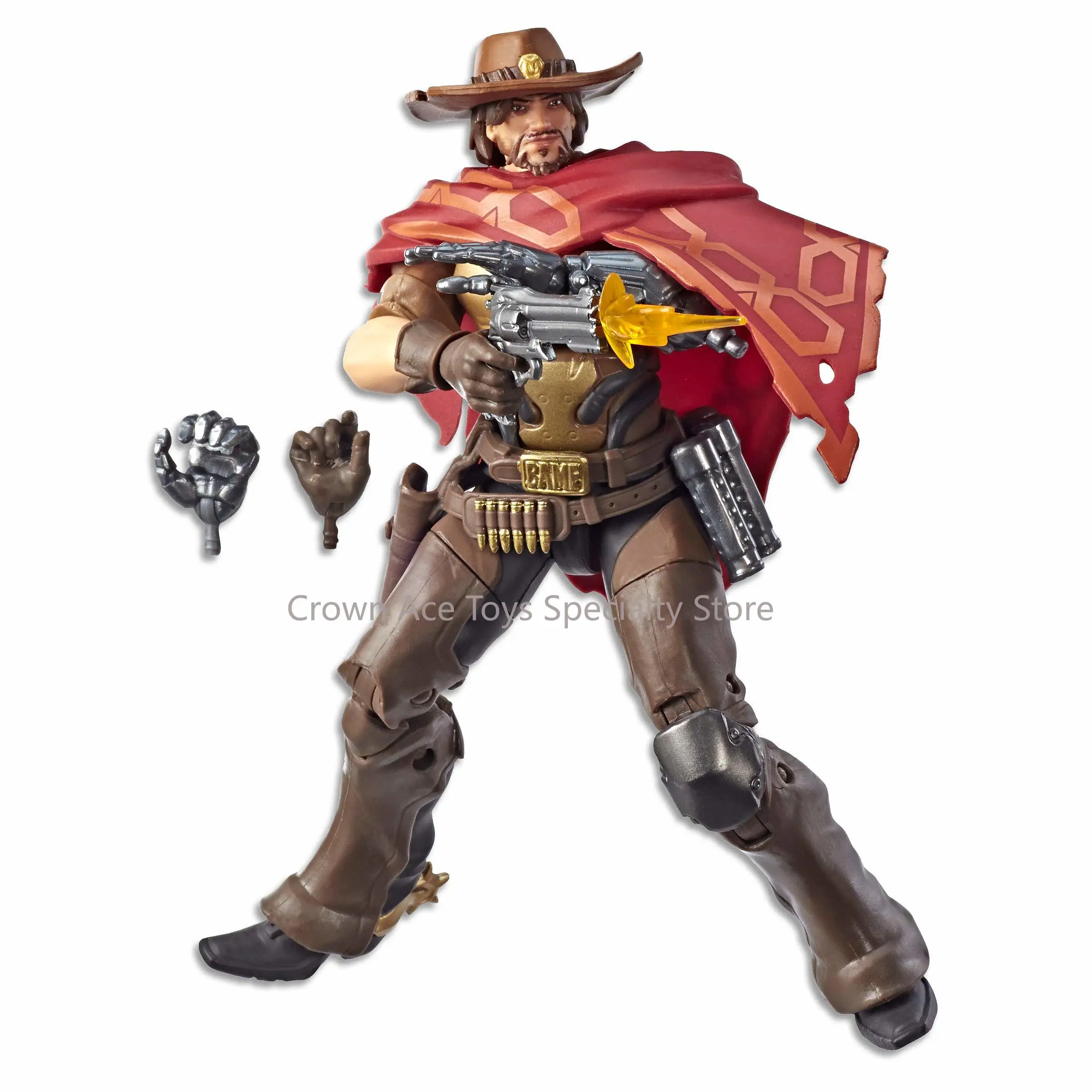 Hasbro Overwatch Wave 2 General Boxed Tracer McCree Zarya Junkrat Genji Hanzo Soldier 76 Golden Armour Trendy Collectible Toys