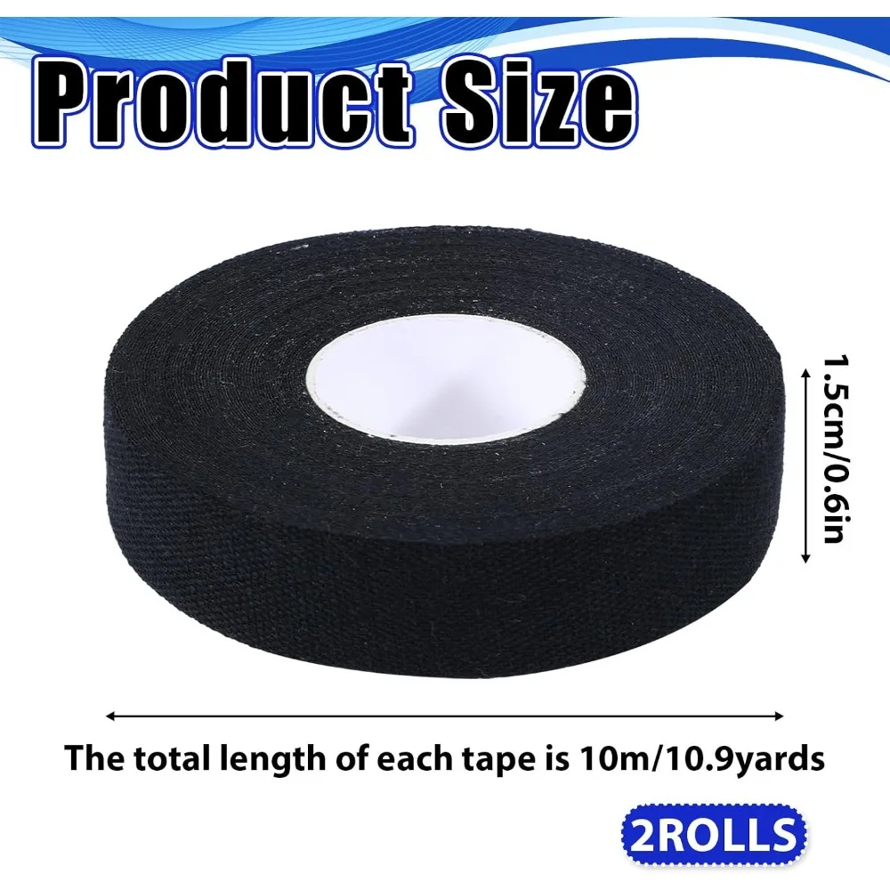 Cinta Atlética Extra Fuerte de Gran Venta, 2 Rollos de Cinta para Dedos de 0.6 Pulgadas x 32 Pies para Dedos, Manos, Pies, Escalada en Roca, Fútbol, Deportes, Adhesivo Amigable con la Piel