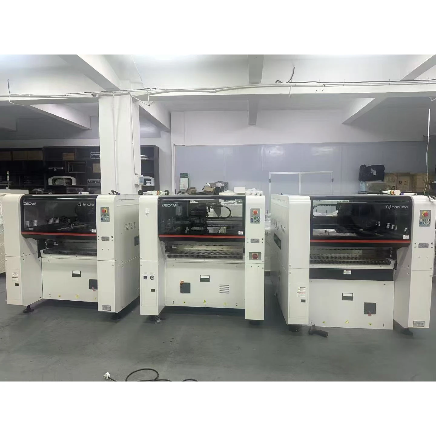 SMT Part Samsung 12mm Electric Feeder SME12mm Untuk Rakitan PCB Mesin SMT Line