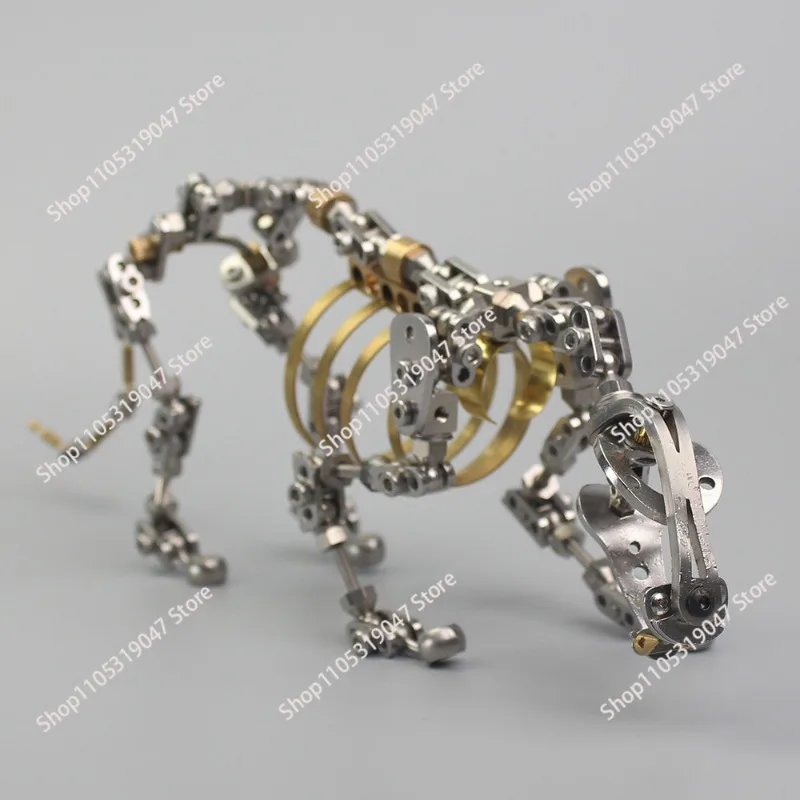 Multi-joint movable animal skeleton, tiger skeleton, parent-child gifts, unique gifts, ornaments