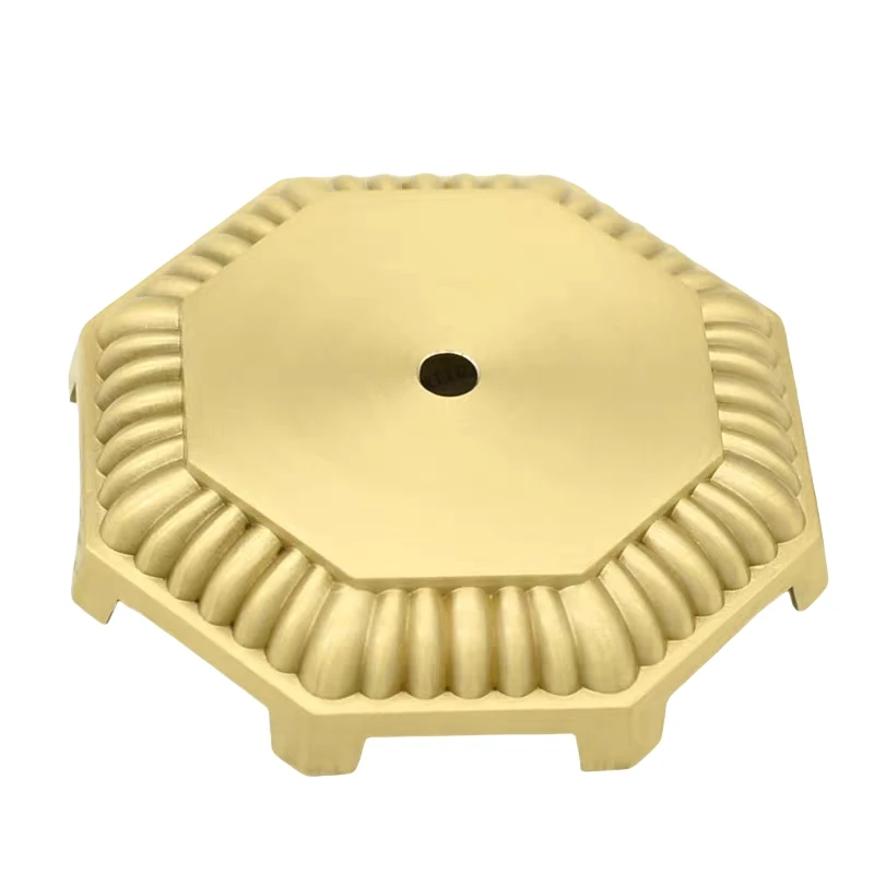 vintage-solid-brass-ceramic-table-lamp-base-square-tiger-feet-base-with-diy-repair-compatible-parts