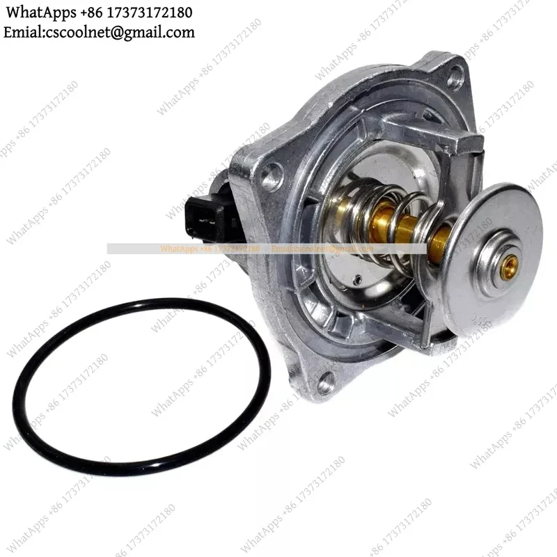 JS02 11531436386 Engine Coolant Thermostat Housing for 5 7 Series E39 540i E38 735i X5 E53 Cooling System Auto Parts