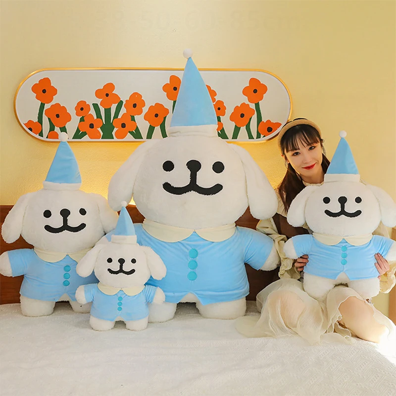 

Kawaii Plush Toy Cute Stuffed Doll Line Dog Pajama Style Cartoon Pillow Soft Toy for Kids Birthday Xmas Gift Wholesale