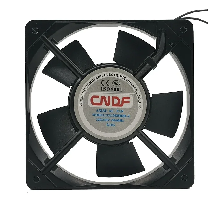 

+Новый 12 см для охлаждающего вентилятора 220 В переменного тока TA12025HBL-2 охлаждающий вентилятор для шкафа AC 120*120*25 мм