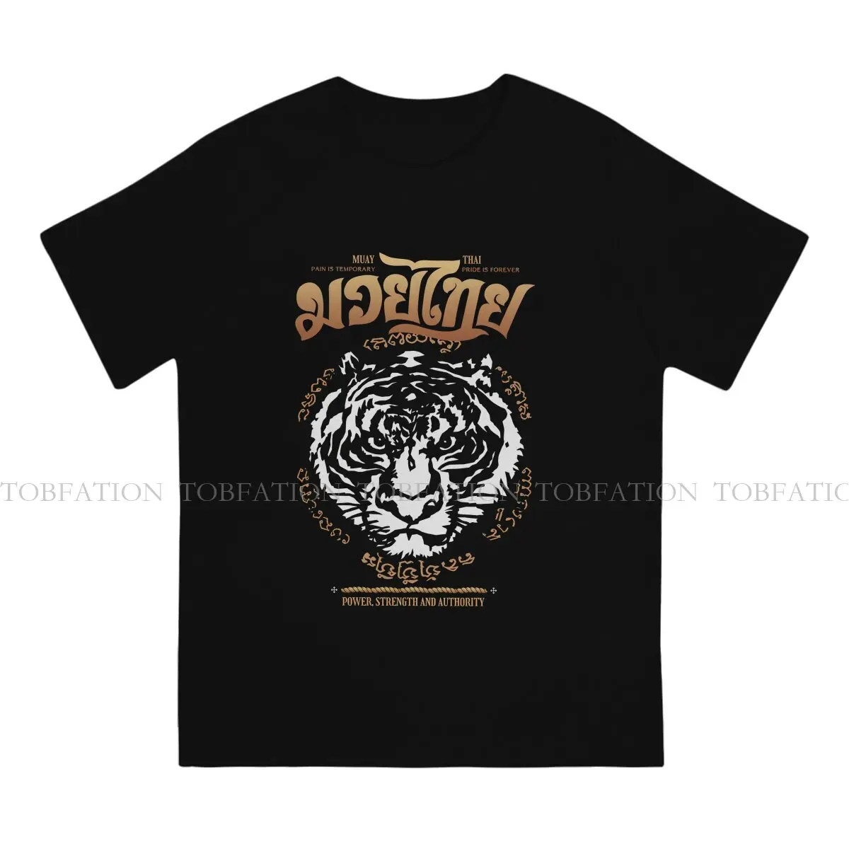 Wrestling Crewneck TShirts Muay Thai Tiger The Art of Eight Limbs Distinctive Homme T Shirt New Trend Tops Size S-6XL