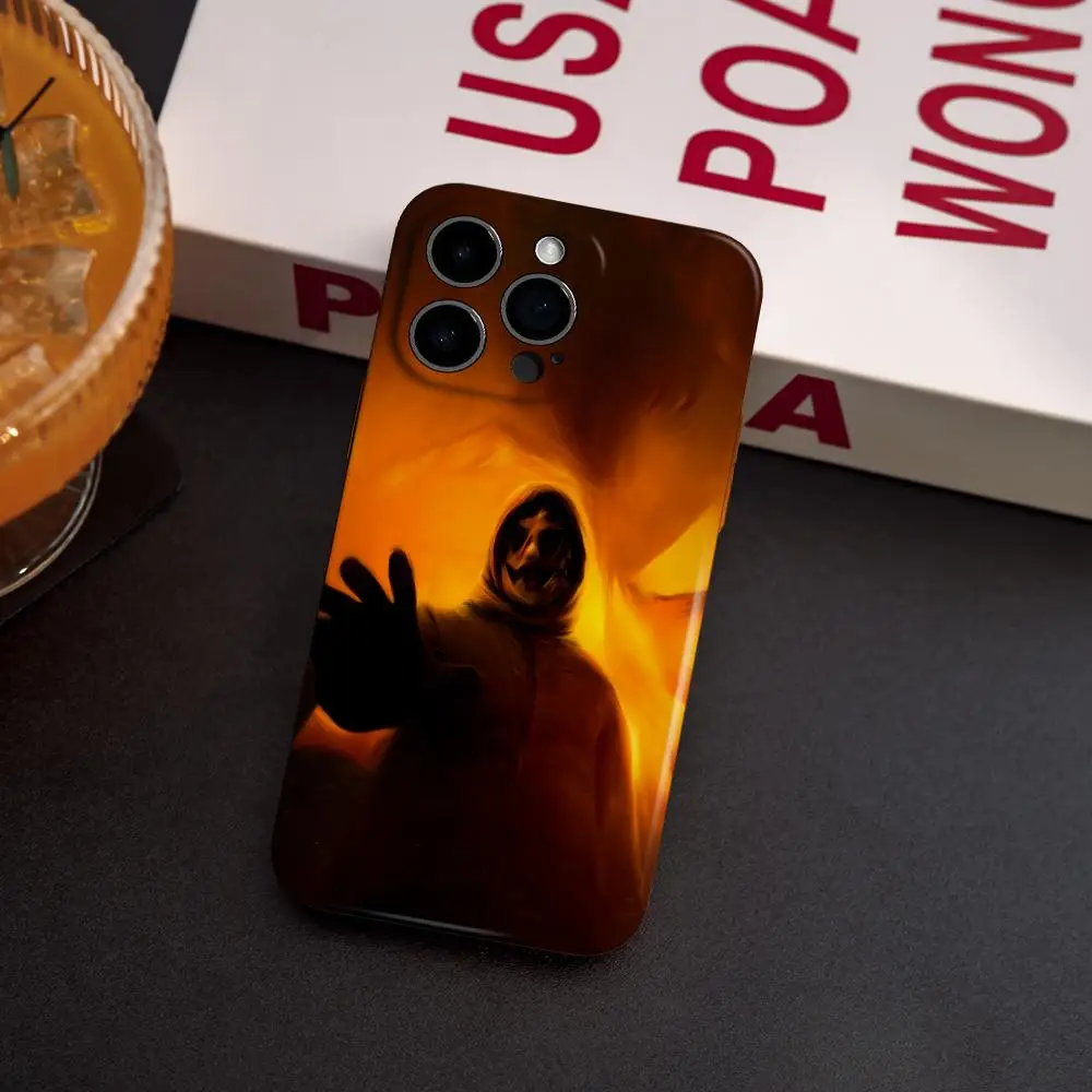 M-Menace Santana Phone Case For Samsung S25 24 23 22 Ultra Plus Glossy HD Fine Hole Liquid Film Hard Shell view 4