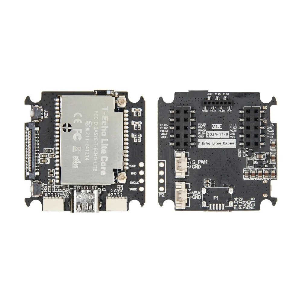 LILYGO T-Echo Lite NRF52840 LoRa 전자 종이 디스플레이 모듈 초저전력 메스타틱 호환 GPS 통신 네트워킹
