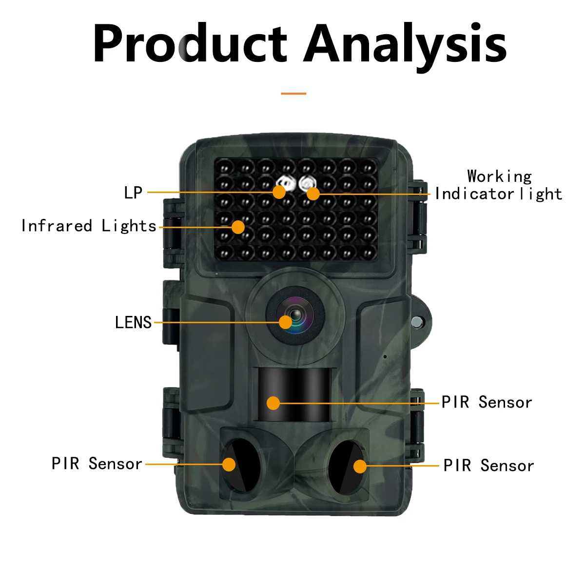 PR4000 Cámara de Caza WiFi con Bluetooth y visión nocturna IR