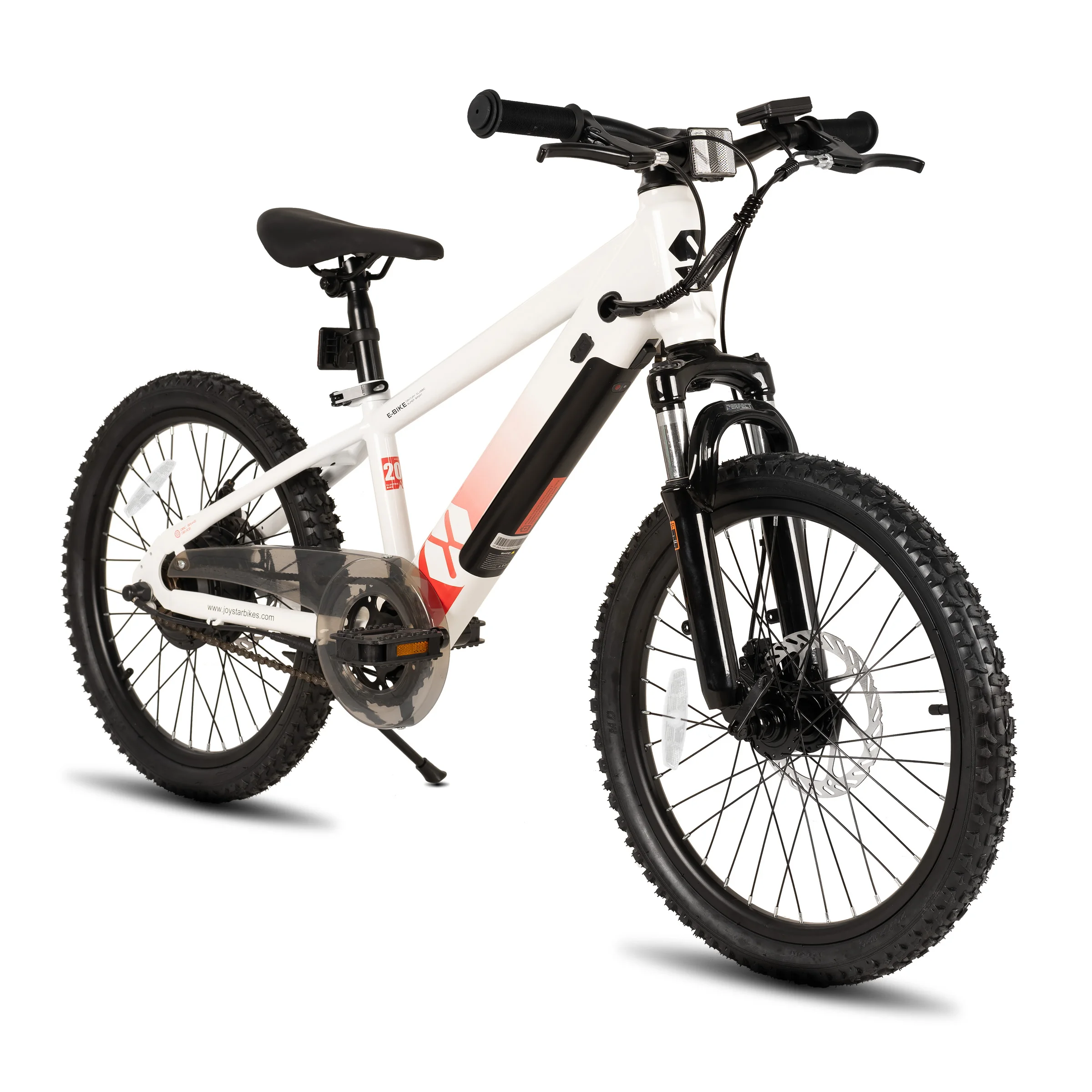 JOYSTAR Electric Mountain Bike for Kids 20"  Boys Girls Teens Ages 7+ with Removable Battery 250W Motor And Disc Brakes image 2