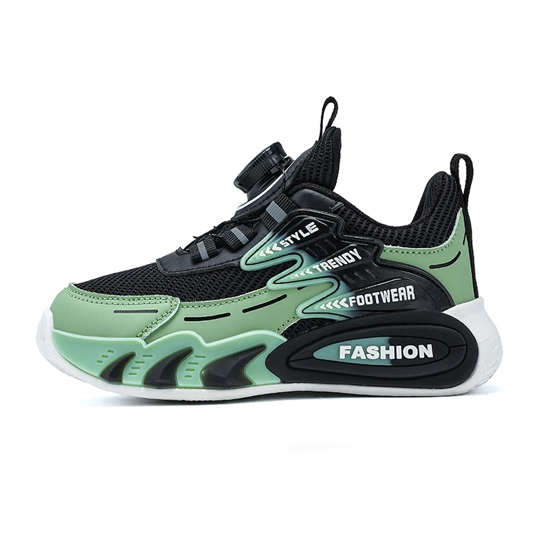 Leichte, atmungsaktive Kinder-Freizeitschuhe für Jungen im Alter von 5–16 Jahren, Sport, Laufen, rutschfest, bequem, flach, für den Außenbereich – Detail 17