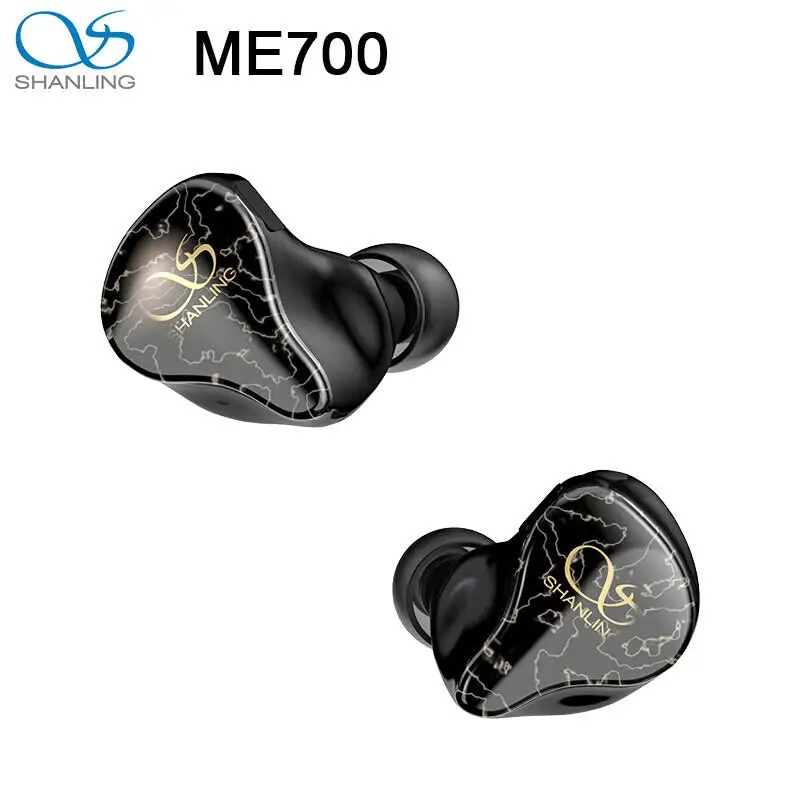 

Shanling ME700 1DD+4BA Five Hybrid Driver In-ear Earphone IEM Triple-Bore Design 3D Printed Shell Hifi Music Monitor MMCX Cable