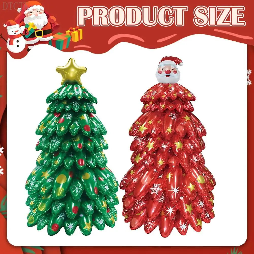 

DTCTK Large Inflatable Christmas Tree Helium Balloon for Christmas Eve Theme Party Supplies New Year Background Outdoor Decorati