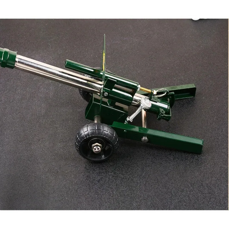 Authentic Battlefield Cannon Replica Premium Zinc Alloy Military Decor Functional Firecracker Launching view 3