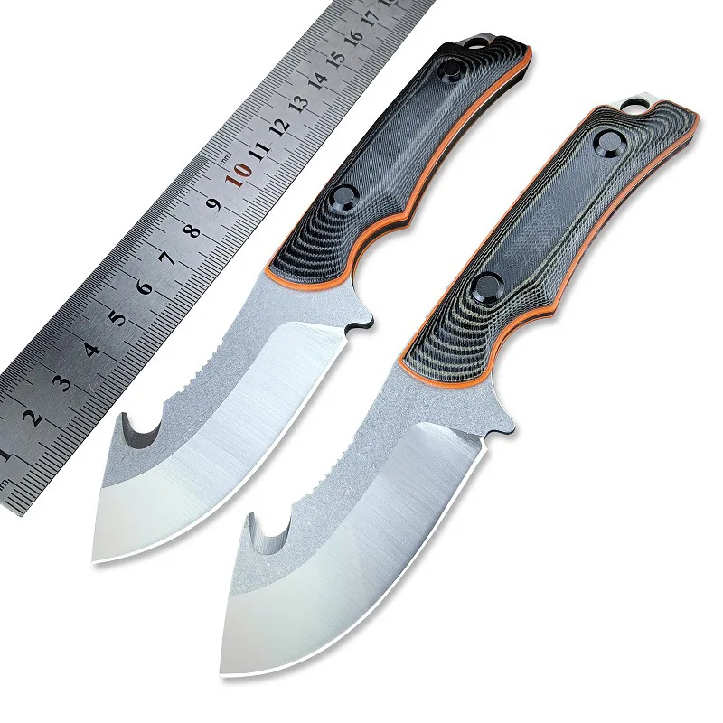 

Portable 15018 Hidden Canyon Hunter Fixed Knife 9C13Mov Blade G10 Handle Survival Camping Knives Combat Tactical EDC Tools